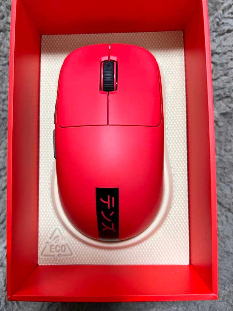 マウス・トラックボール Pulsar TenZ signature Red