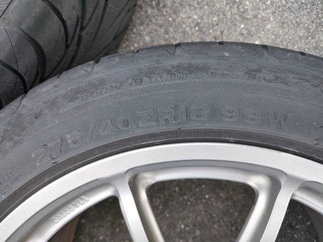 憂白 RAYZ prodrive GC-10E 18インチ 4本セット