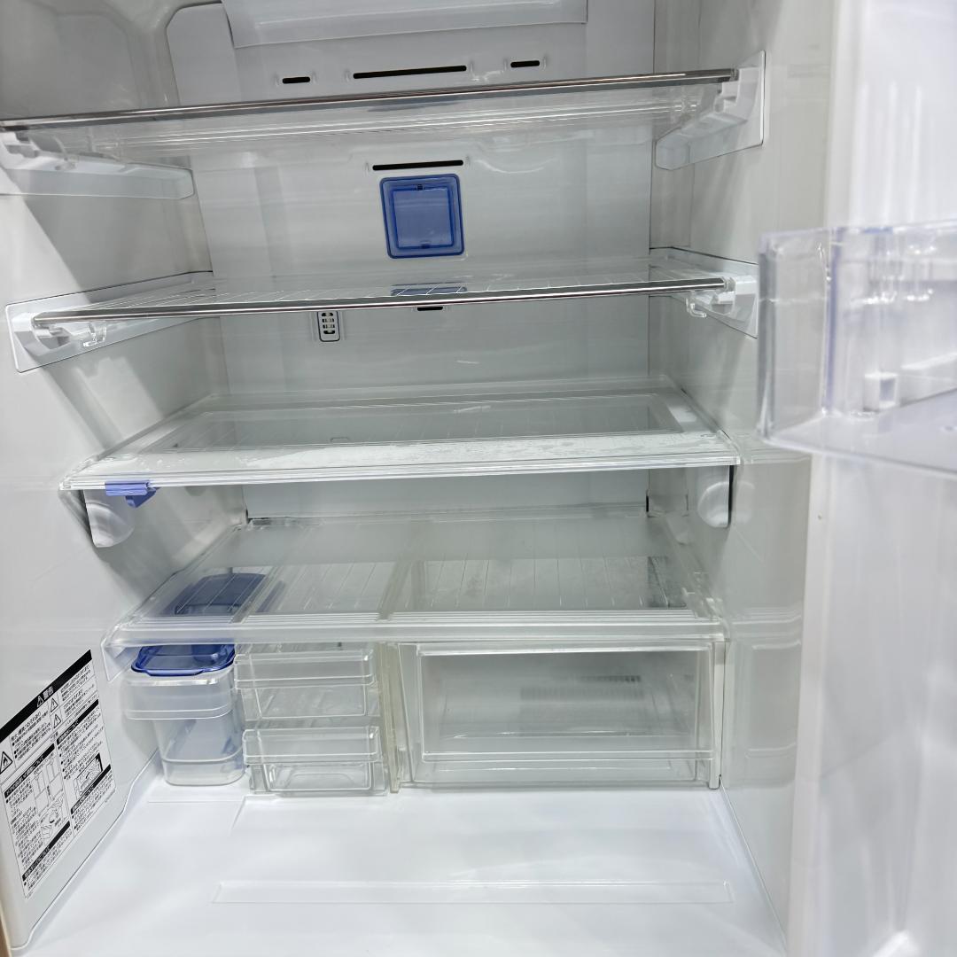 東京23区送料無料　美品三菱６ドア冷蔵庫435L　製氷機有2016年製　洗浄済み