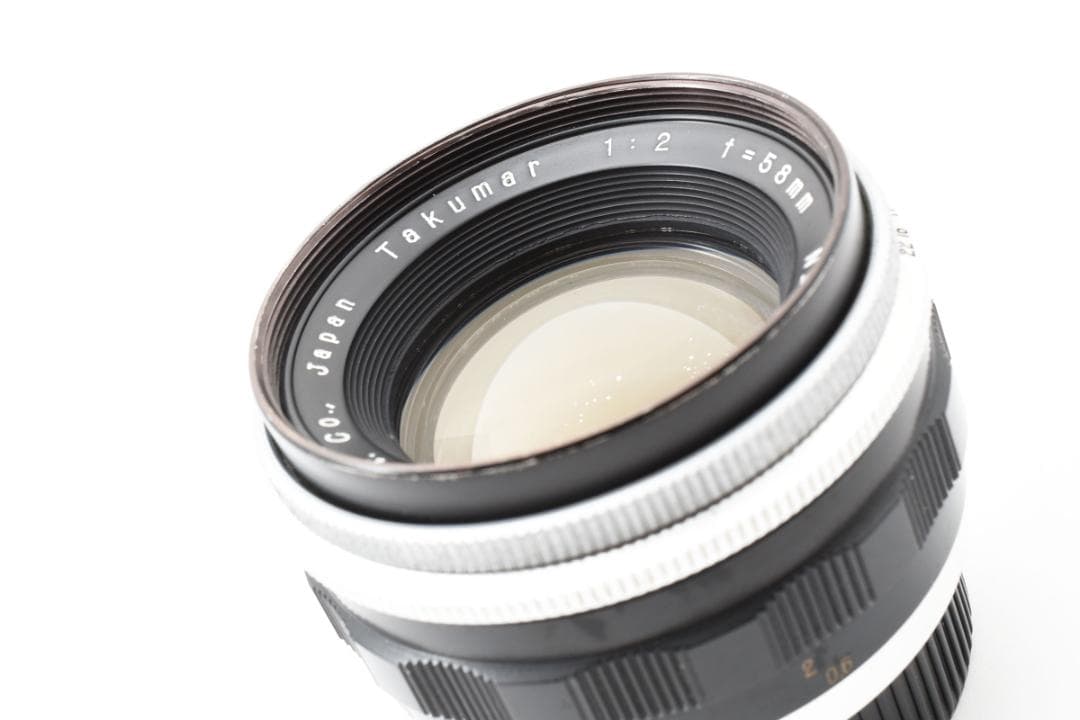 【希少レンズ】 Asahi Takumar 58mm F2 Y034