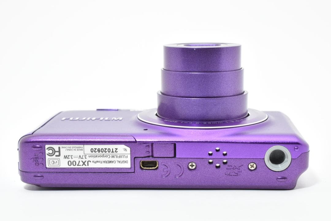 【極美品】FUJIFILM FINEPIX JX700 パープル　動作確認済