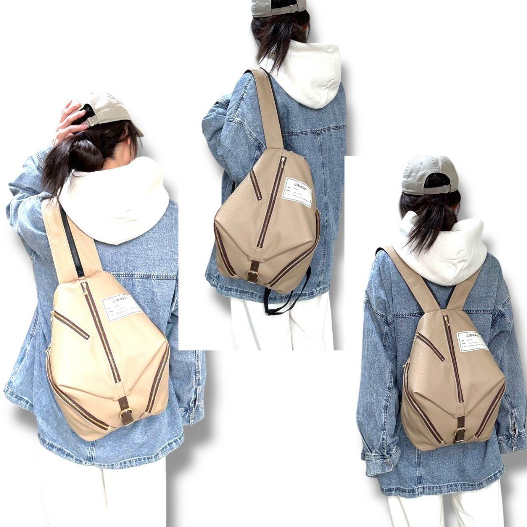 【BIG size】3way bag／beige