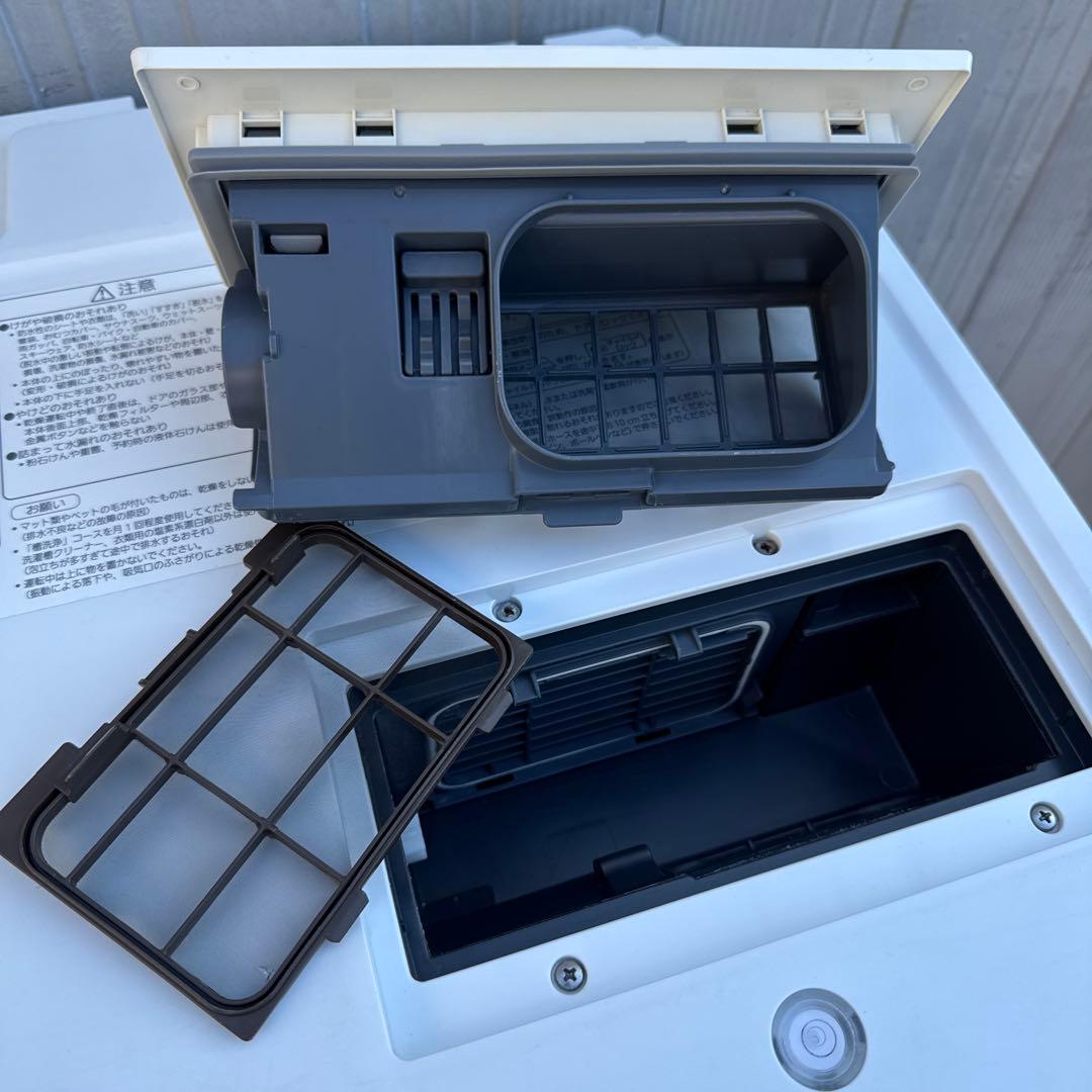 送料込 Panasonic ドラム式洗濯乾燥機10kg/6kg インテリアドラム