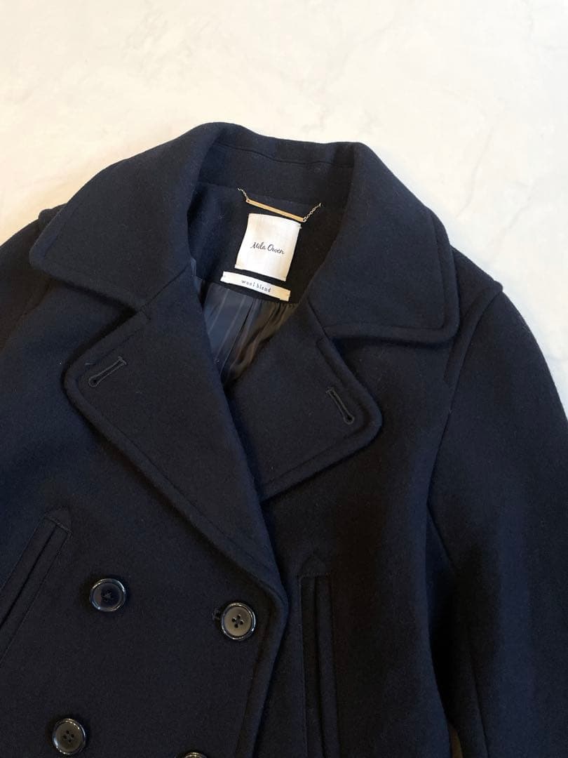 タグ付☆ Mila Owen メルトン ピーコート mtt イタリア布地