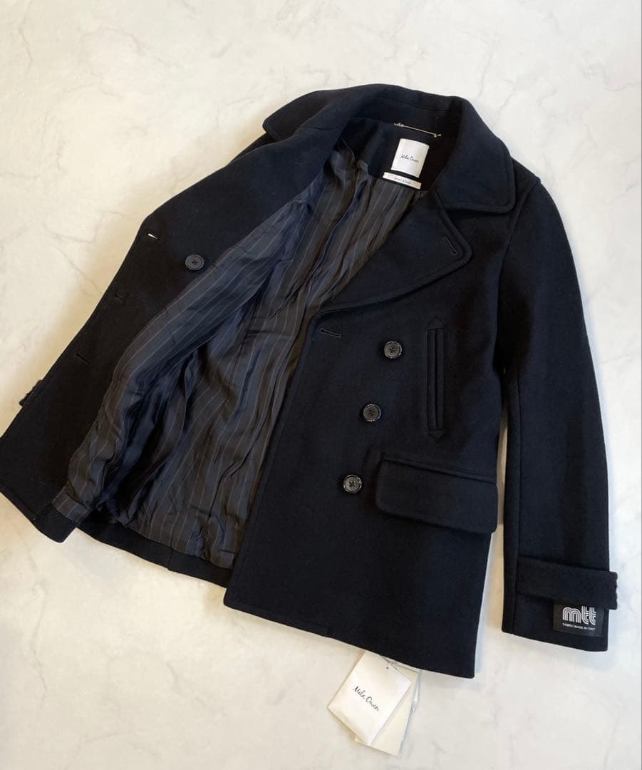 タグ付☆ Mila Owen メルトン ピーコート mtt イタリア布地