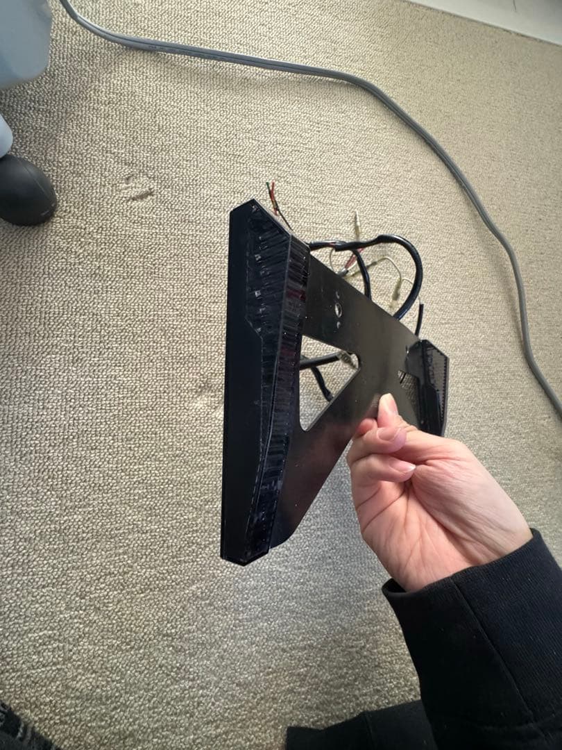 アクティブ製 ナンバープレートホルダー ウインカー内蔵 LED