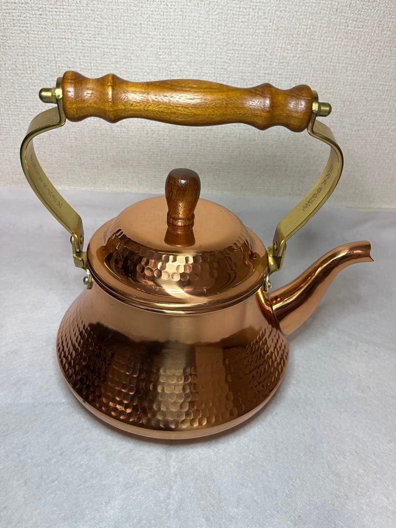 島本製作所　銅製やかん