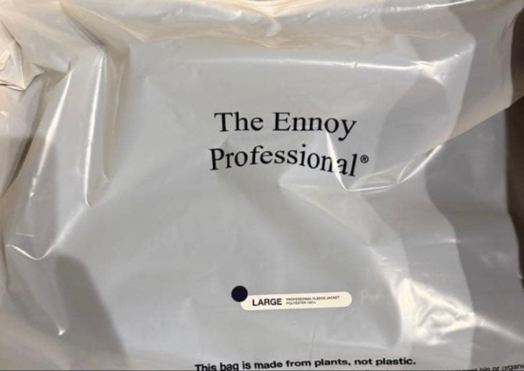 トップス ENNOY PROFESSIONAL FLEECE JACKET (NAVY)