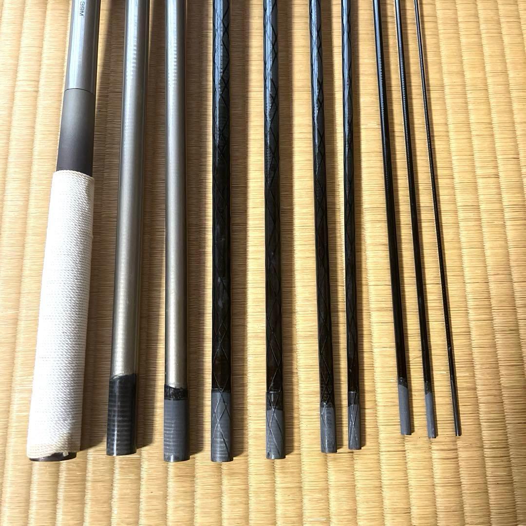 【美品　商品】ダイワ HS雪渓 39M 渓流竿 3.9mマルチレングス ケース付