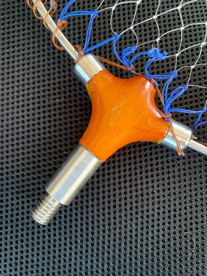 オーダーメイド品　谷内製　チタン　ワンピース　玉枠　45センチ　がまかつシマノ