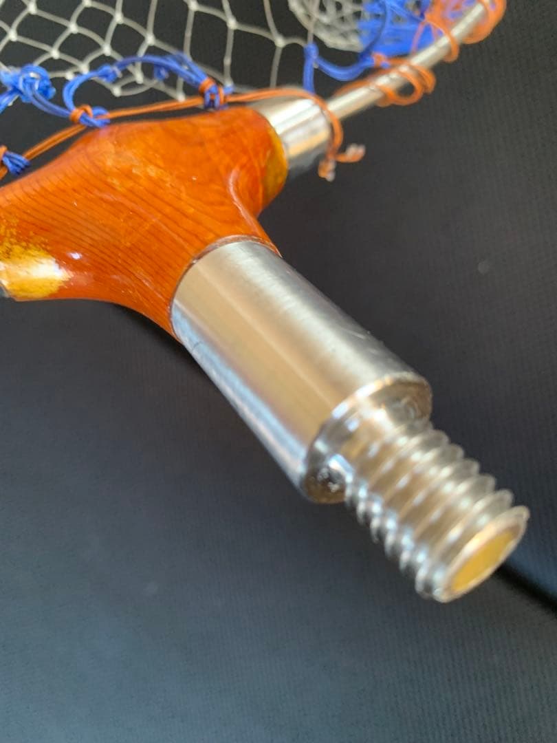 オーダーメイド品　谷内製　チタン　ワンピース　玉枠　45センチ　がまかつシマノ