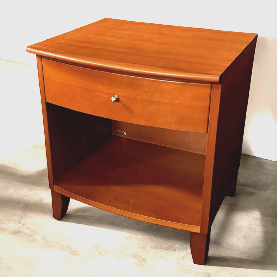 HR728 シモンズ simmons ナイトテーブル　引出し付き　サイドテーブル