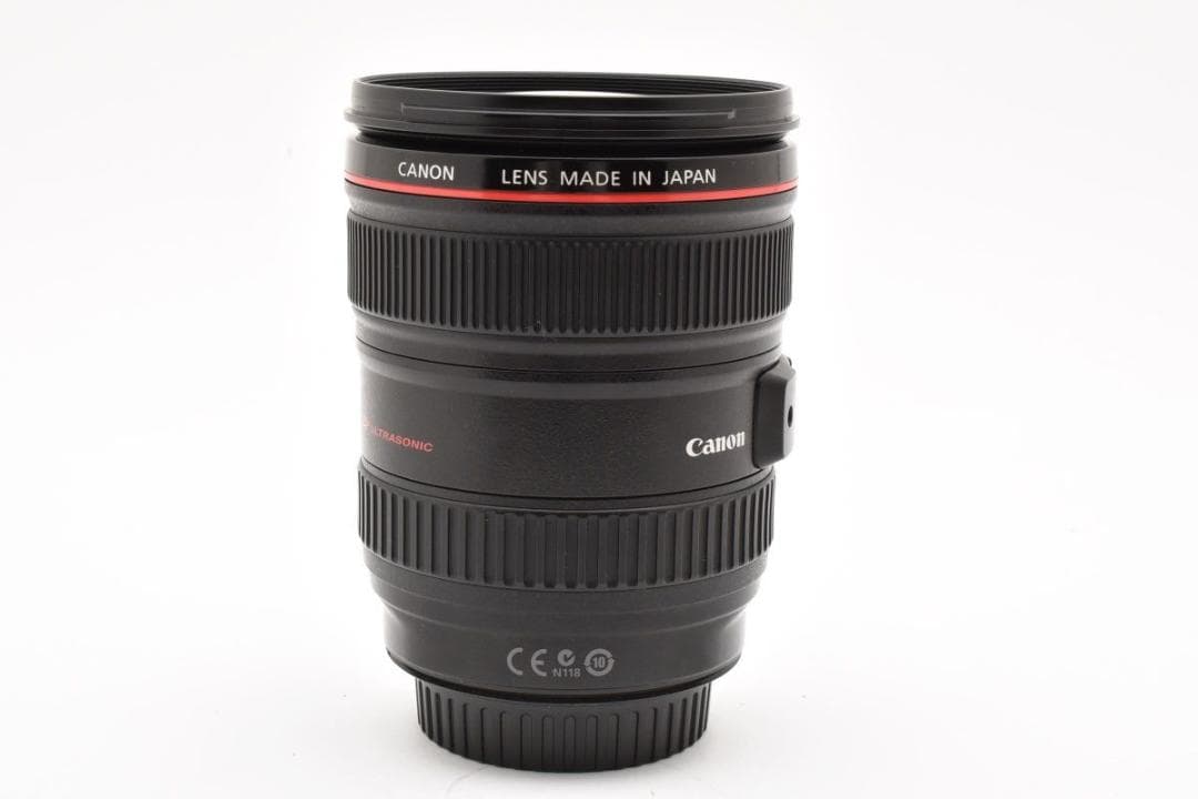 良品　Canon EF 24-105mm 4L IS USM フード/フィルタ付