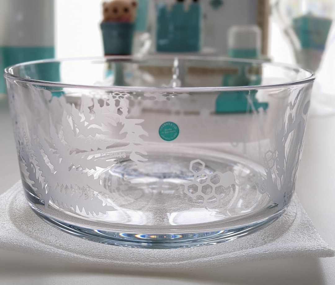 ティファニー ボウル クリスタル フローラ＆ファウナ