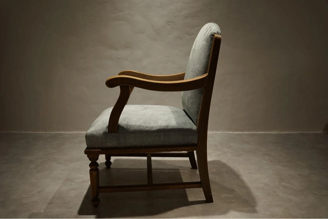 大正時代 アンティーク　ソファ　イージーチェア　1人掛けソファ