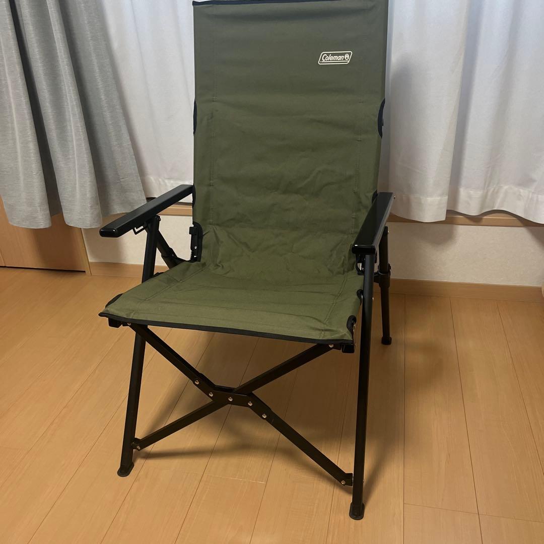(美品)コールマン　レイチェア　オリーブ
