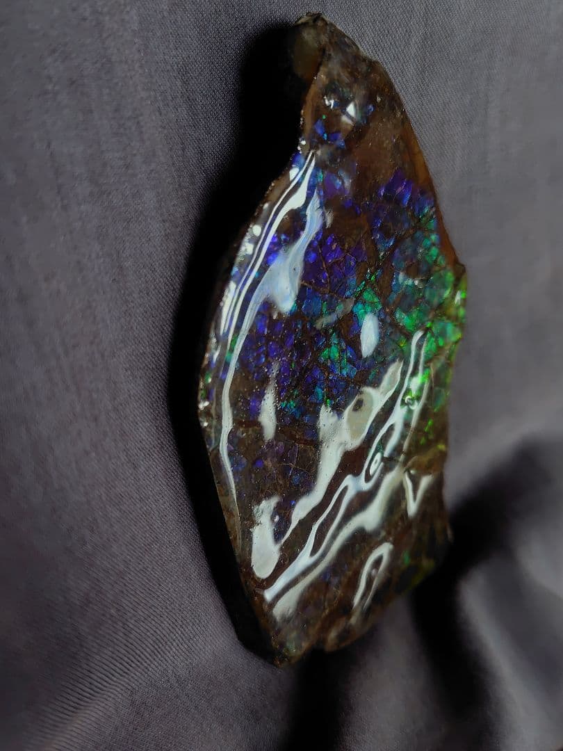 アンモライト　　　鉱物　宝石　化石　アンモナイト　原石