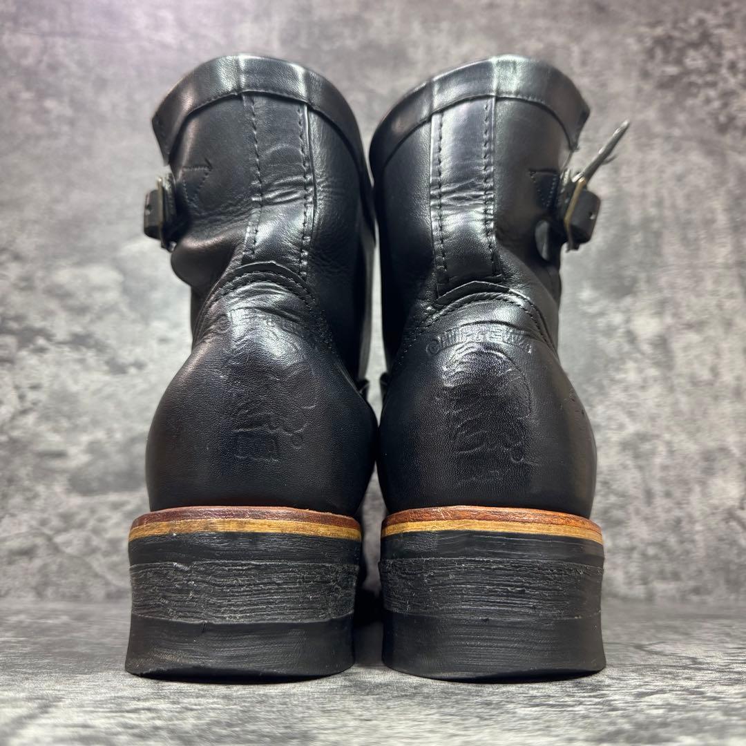 【美品】チペワ エンジニアブーツ 91002 スチールトゥ 7 1/2 レザー