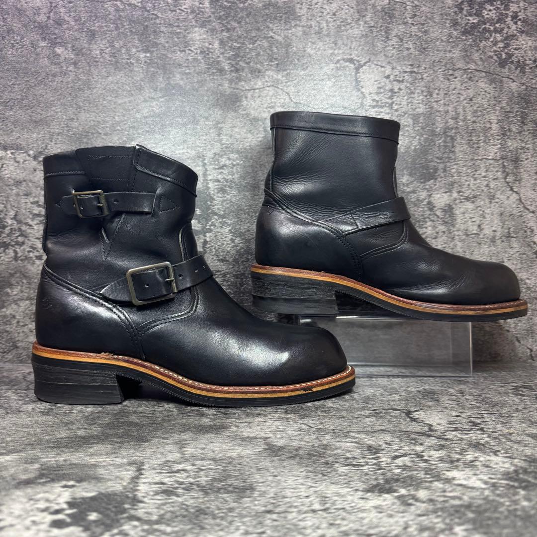 【美品】チペワ エンジニアブーツ 91002 スチールトゥ 7 1/2 レザー