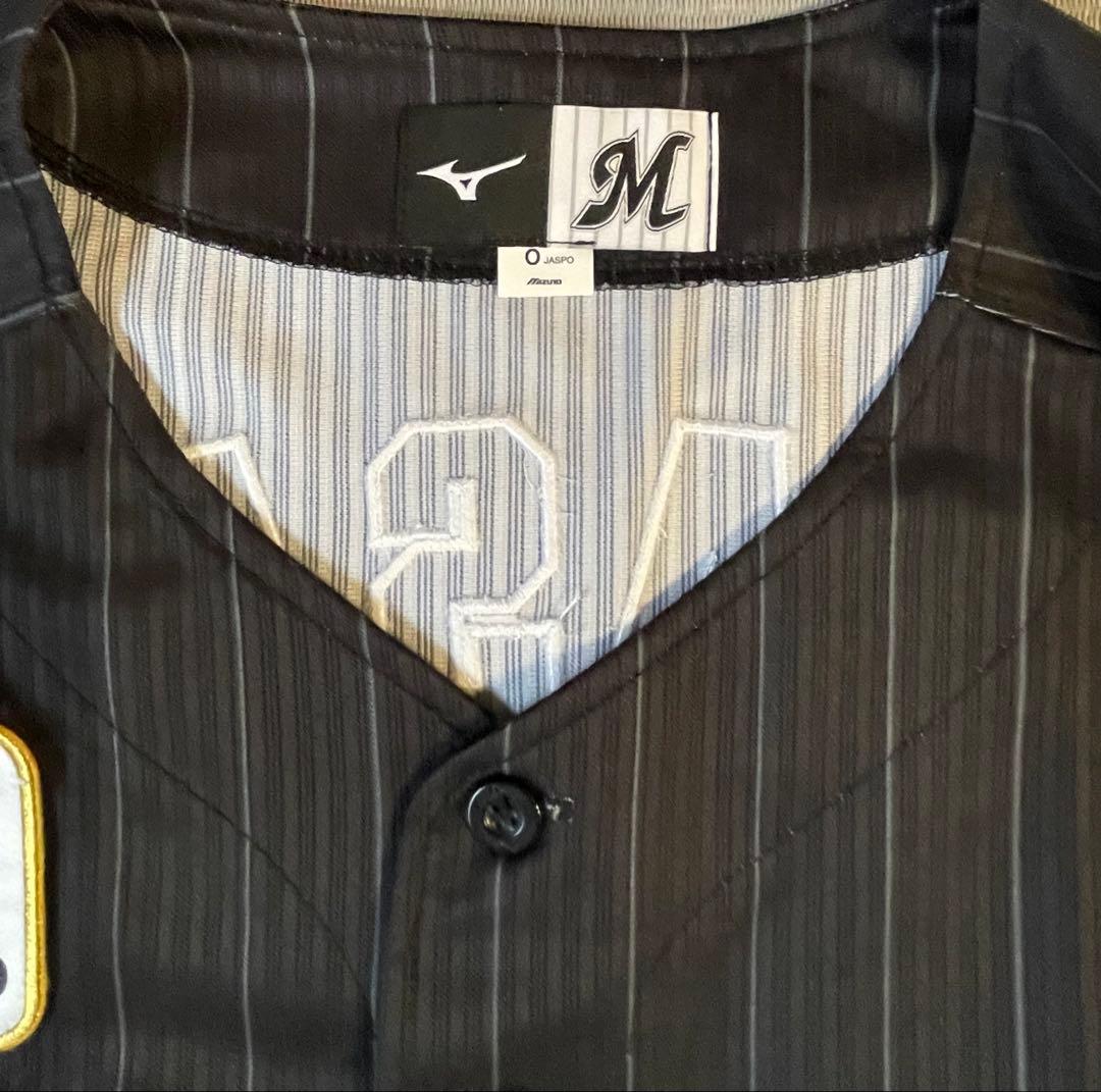 千葉ロッテマリーンズ 刺繍 ビジター 佐々木朗希