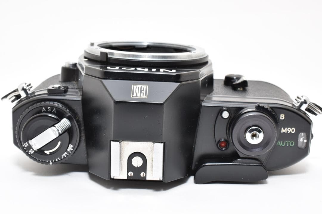 超美品 NIKON ニコン フィルムカメラ EM モルト新品交換済 H156