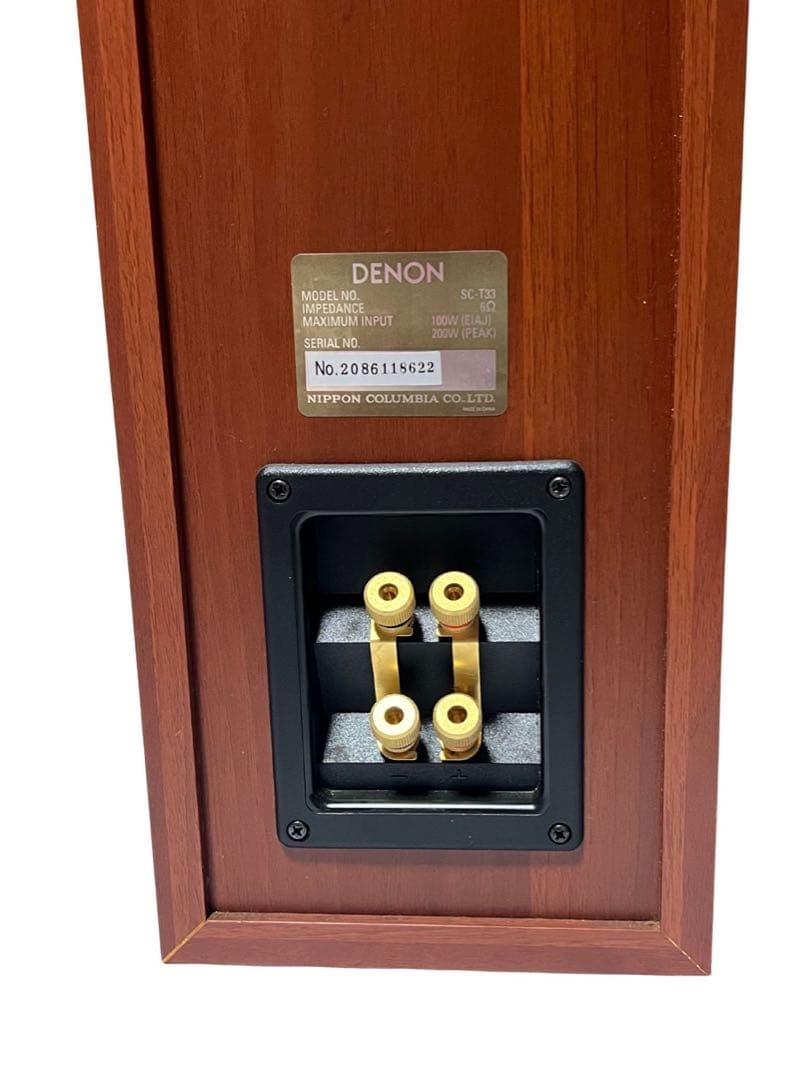【極美品】DENONトールボーイスピーカーSC-T33