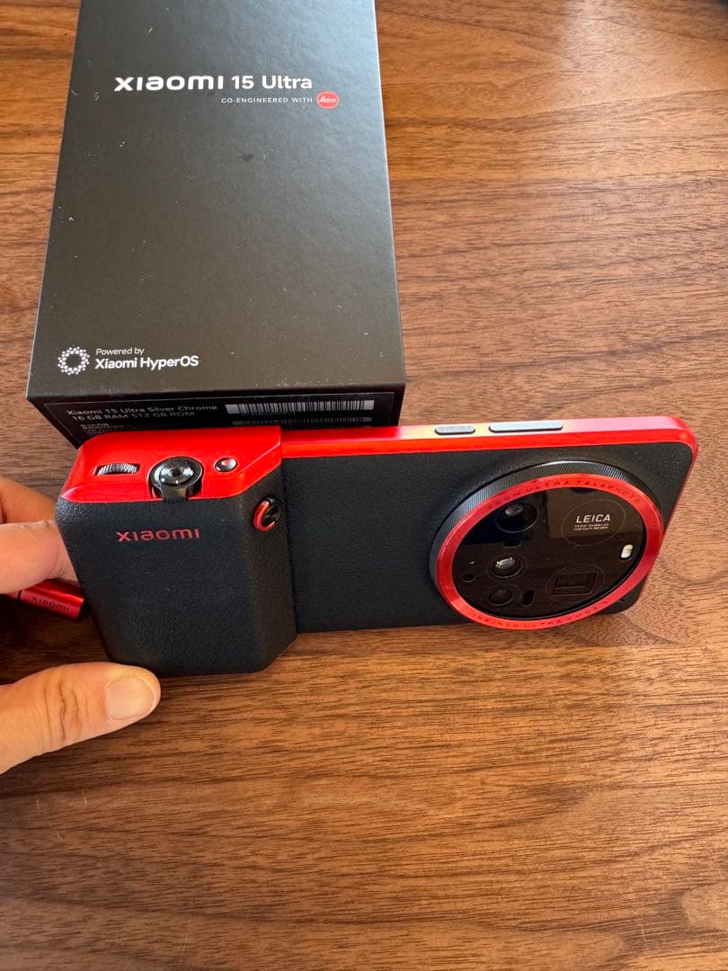 Xiaomi 15 Ultra 512GB 日本版 カメラキット ケースセット