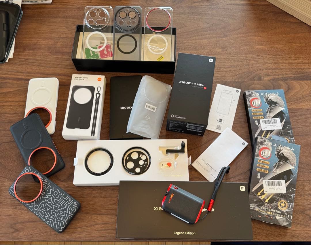 Xiaomi 15 Ultra 512GB 日本版 カメラキット ケースセット