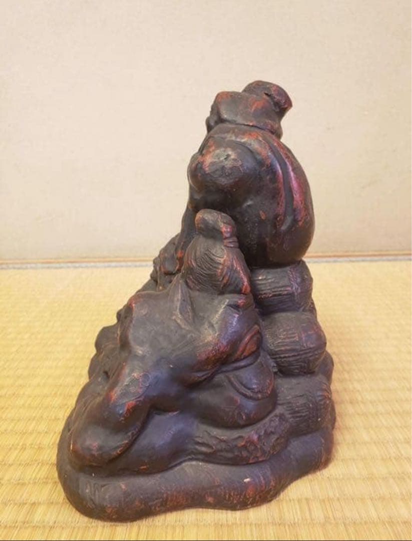 七福神の陶器置物　高さ20 センチ No.111