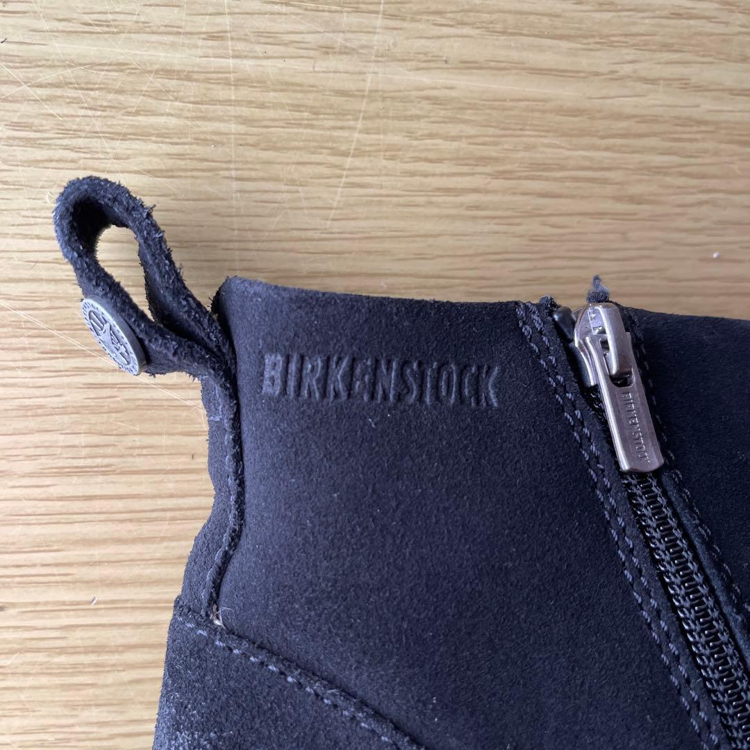 【BIRKENSTOCK 】MELROSE スエードレザー　ブラック 24cm