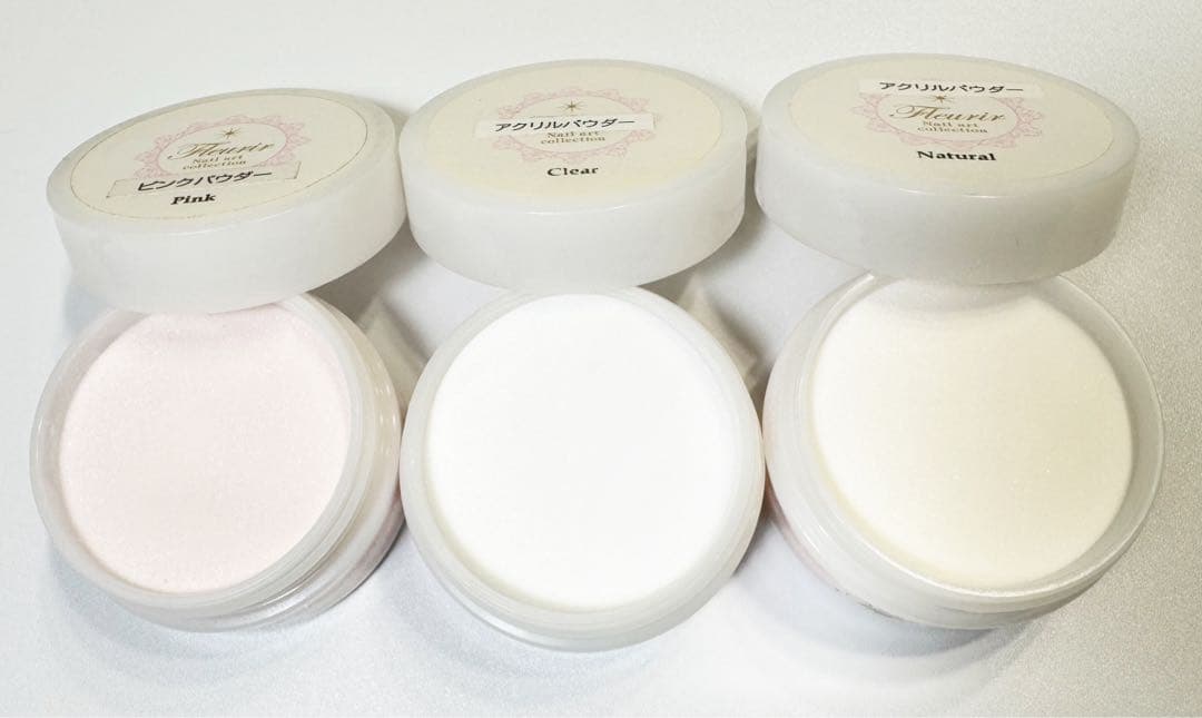 フルーリア アクリルリキッド アクリルパウダー フォームデラックス100枚