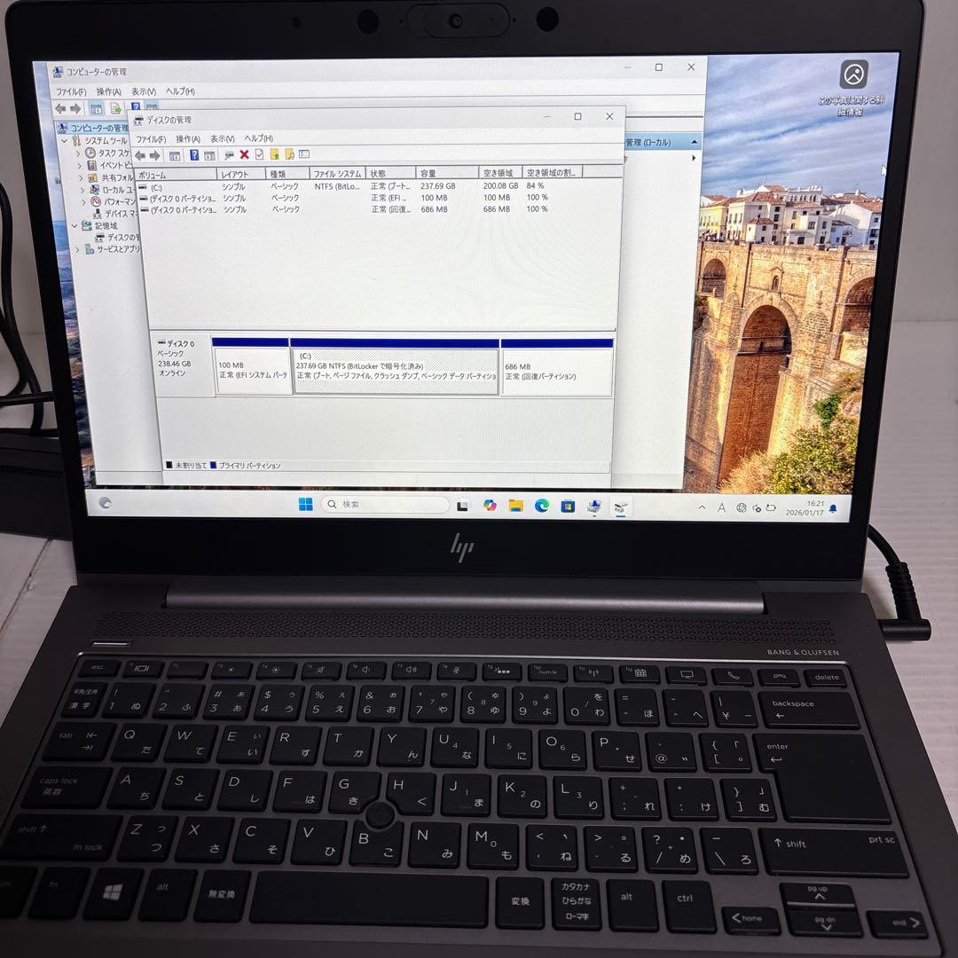 【Office付】HP ZBOOK14UG6 i7-8565U / 16GB