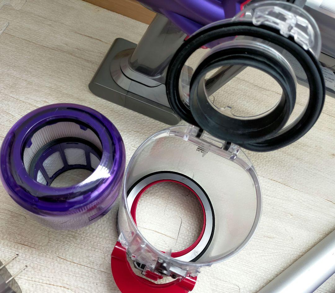 ダイソン Digital slim SV18 【分解・洗浄】毛絡み防止、スタンド