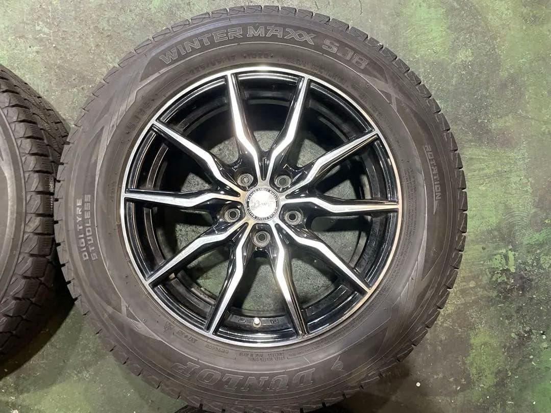 225/65R17 DUNLOPスタッドレスタイヤホイール