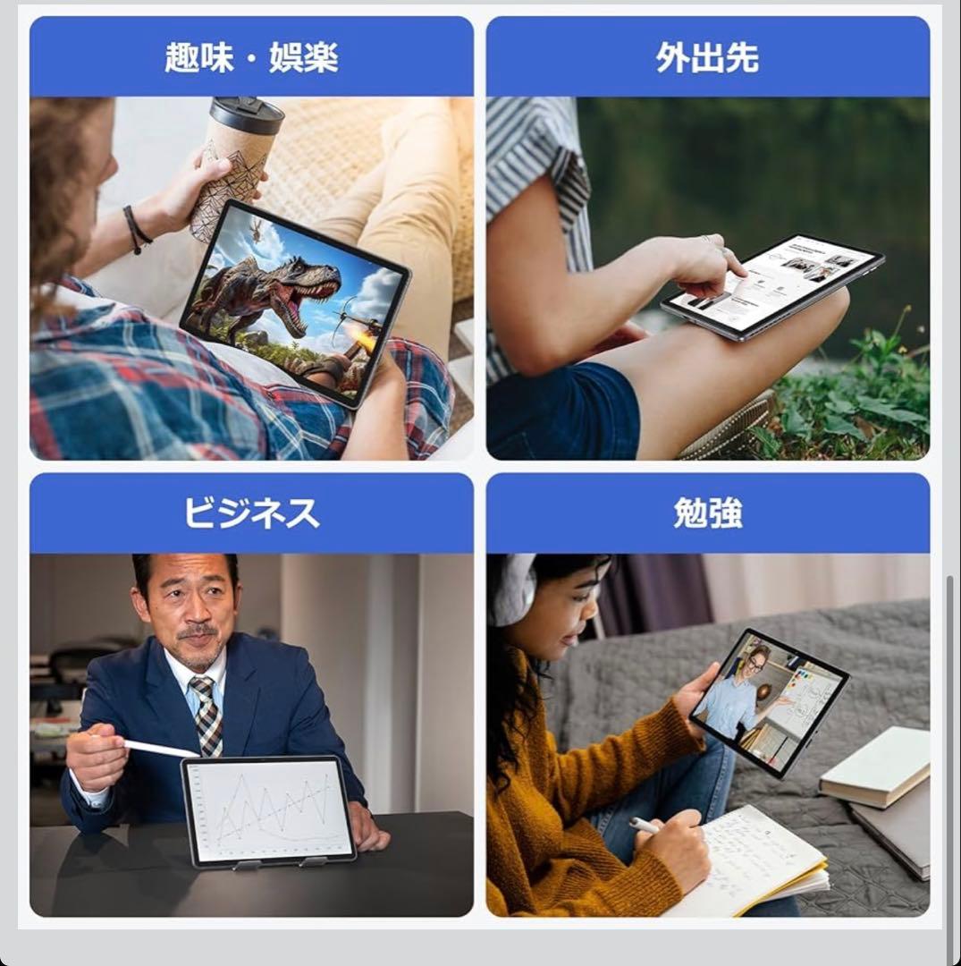 10.1型 2in1 WindowsタブレットPC／12GB／256GB SSD