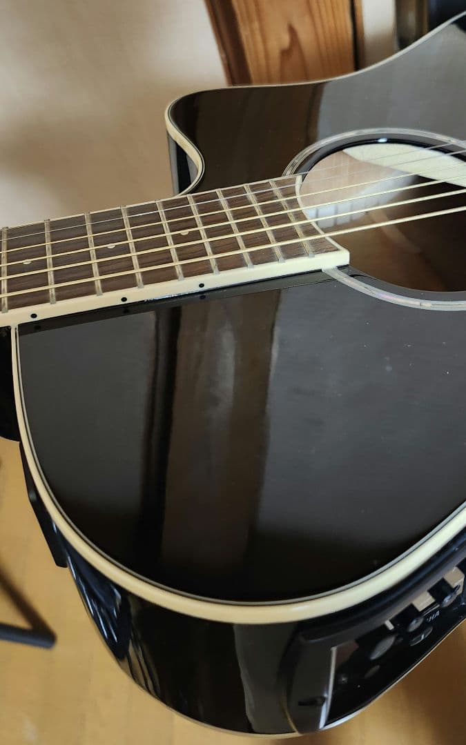 メ*り様 YAMAHA APX600 BL エレクトリックアコースティックギター