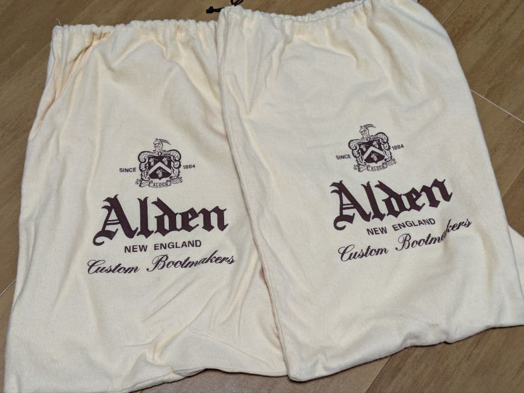 【Alden】レースアップブーツ 茶系ブラウン 9D／US9