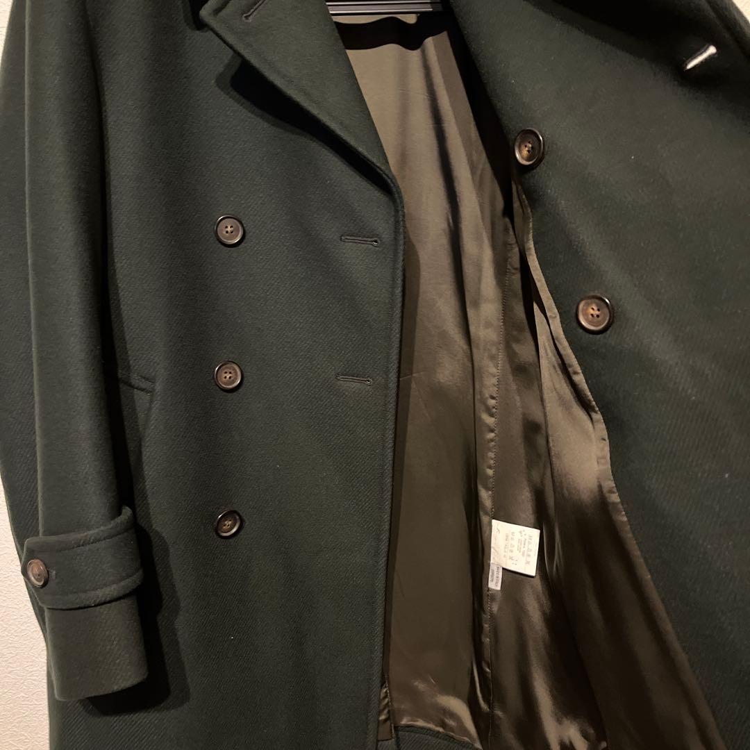 【極上品】CARRARO シップス カラッロ『ロングPコート』M