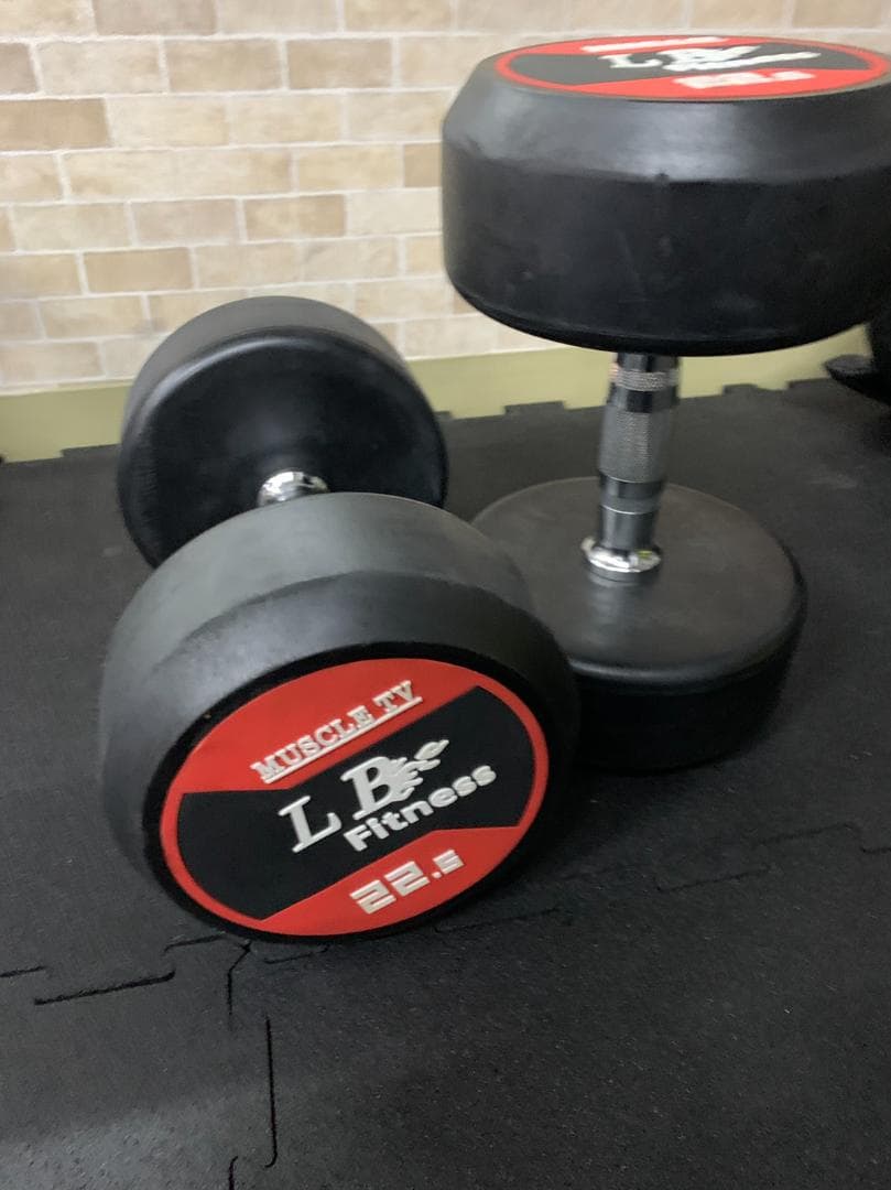 半額　　ラバーダンベル　20kg 2個