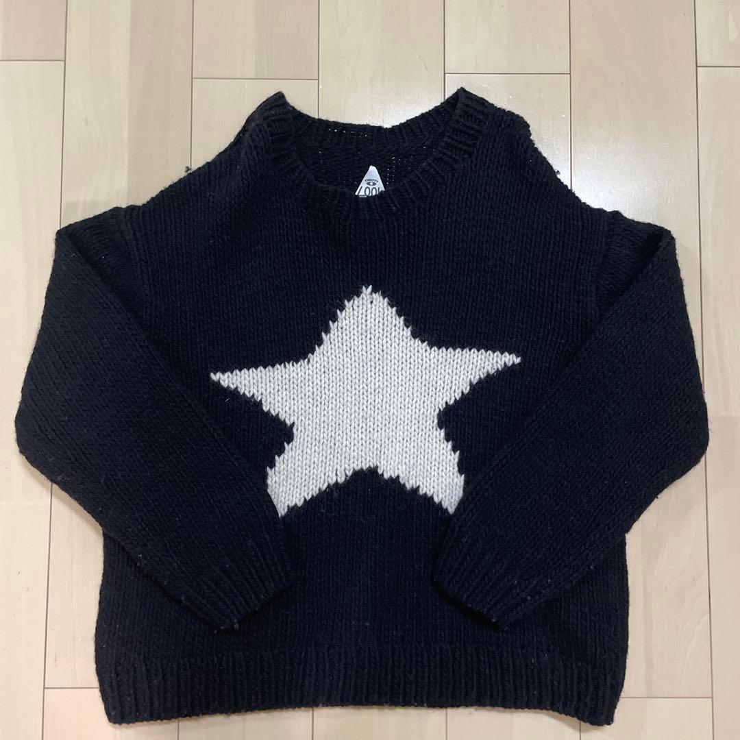 トップス THRIFTY LOOK Peru Hand STAR Knit