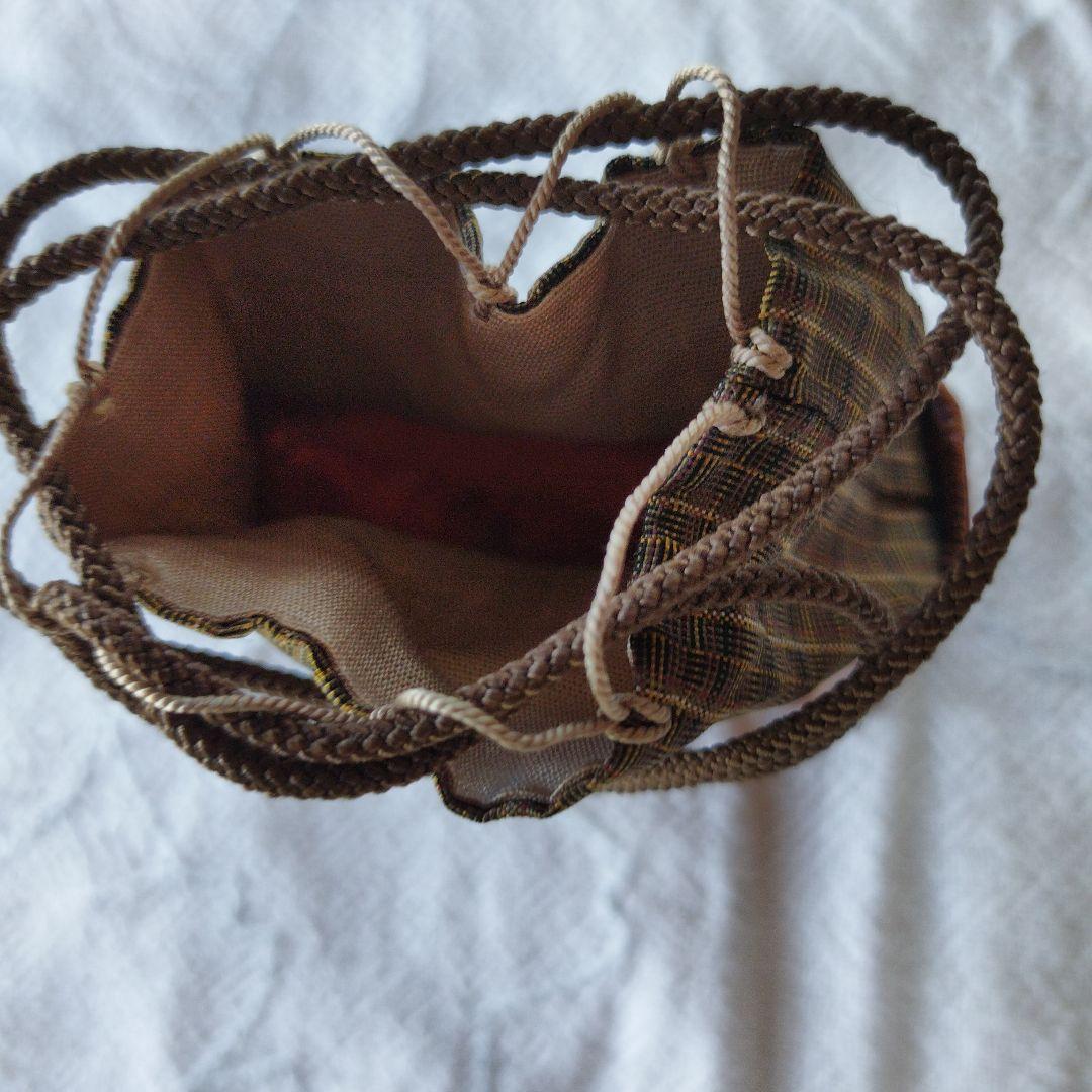 竹籠の小物入れ