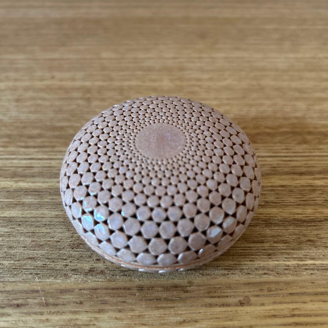 廣澤洋海　萩焼万象香合　茶道具