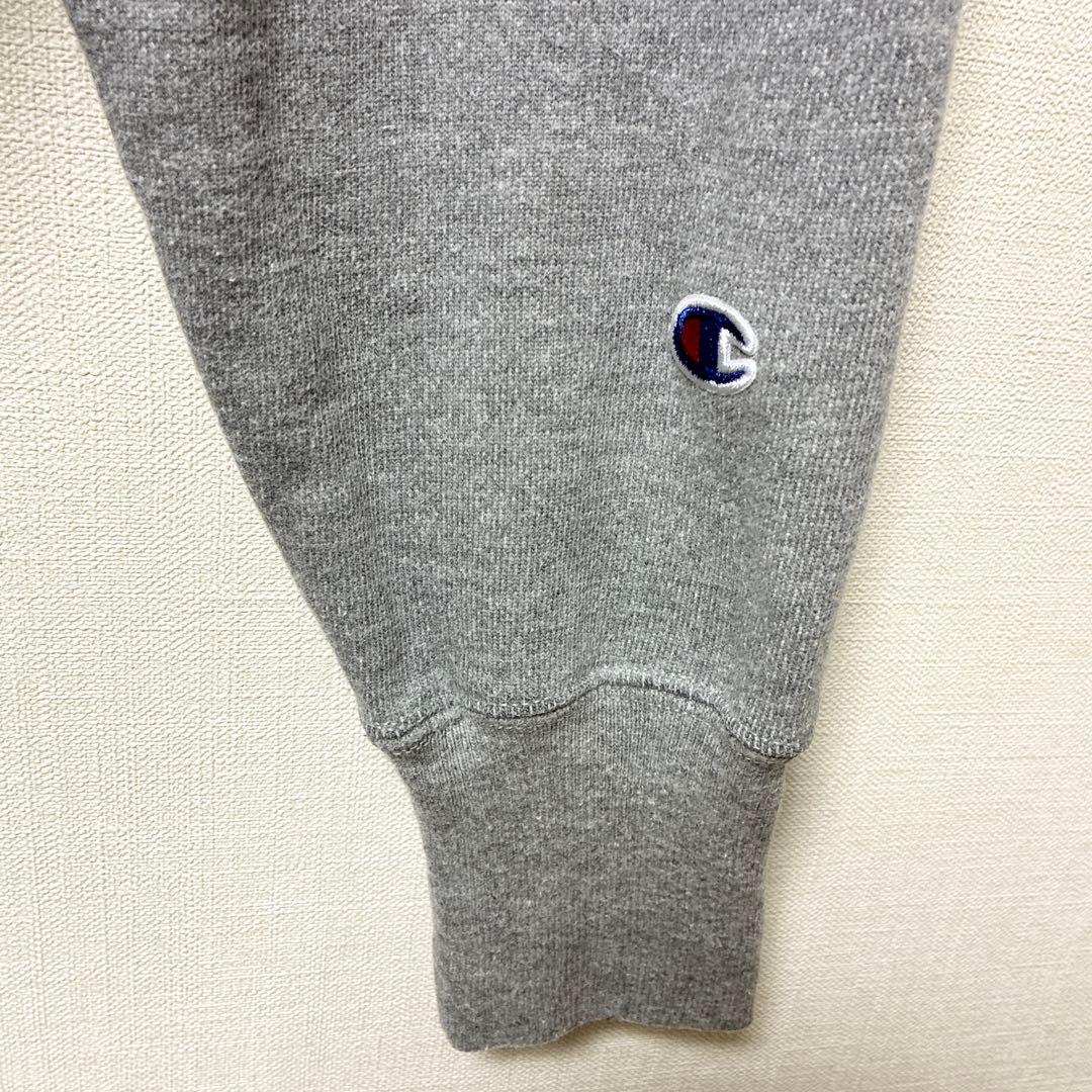 美品 Champion MoMAロゴ スウェット S グレー