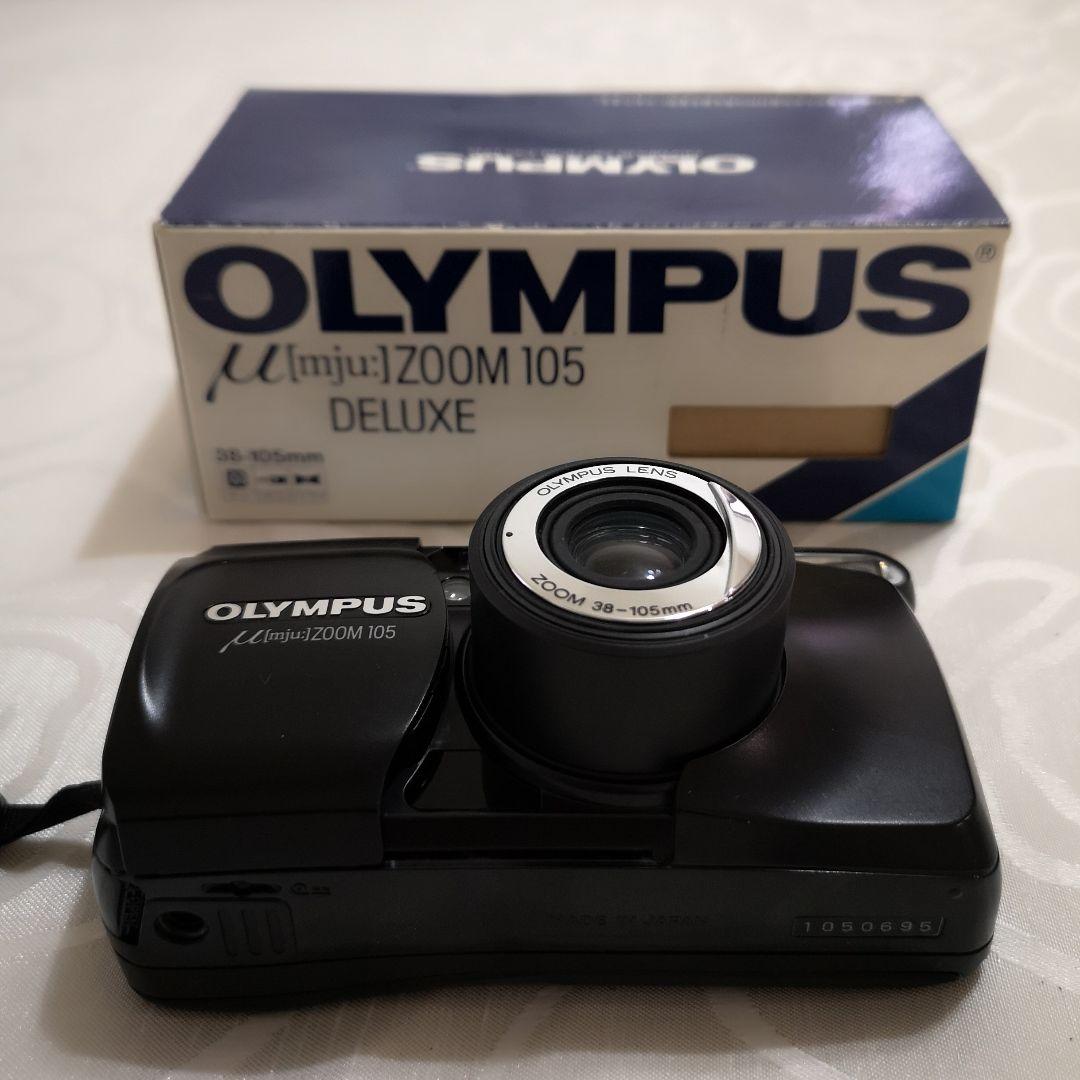 OLYMPAS μ ZOOM 105 DELUXE 説明書、リモコン等フルセット