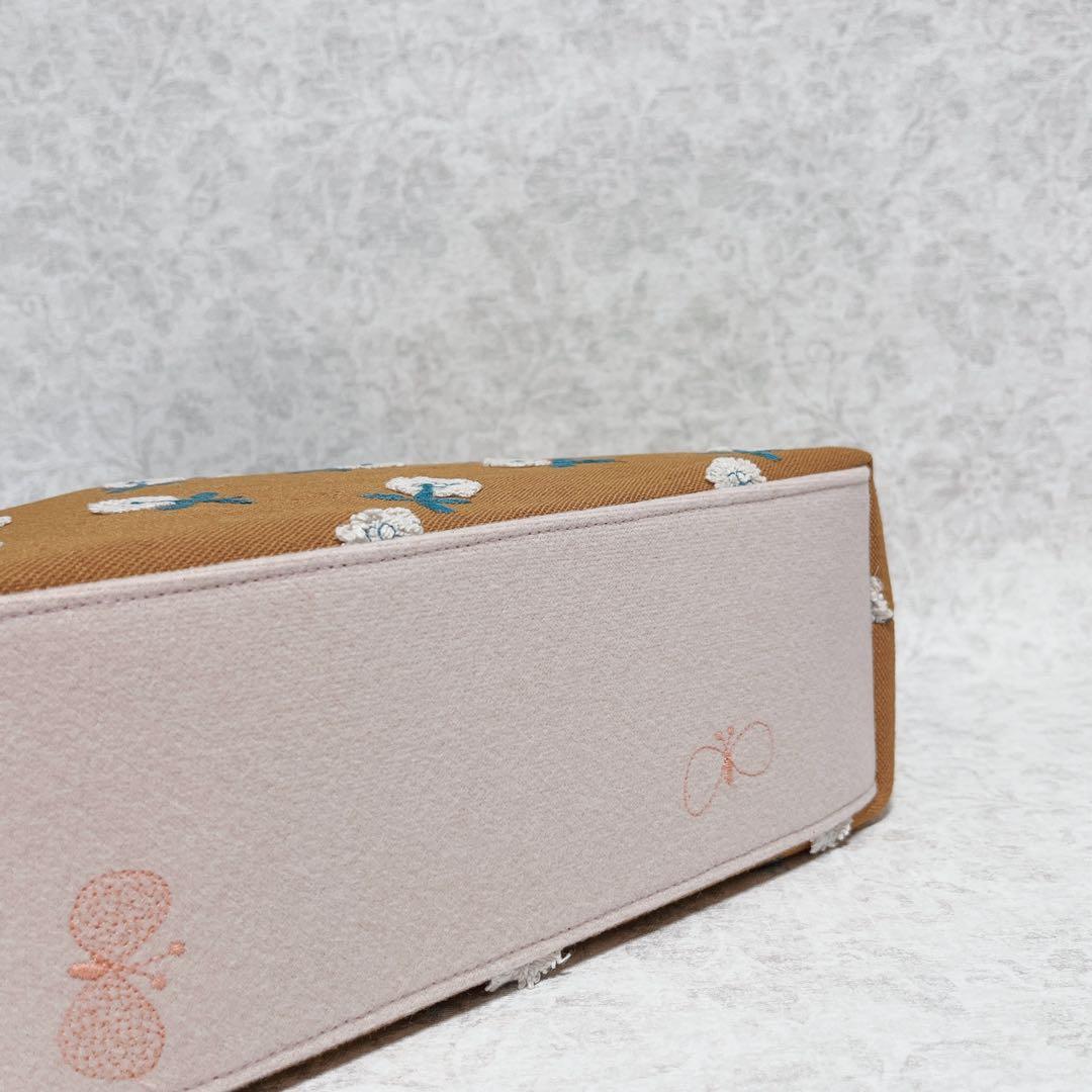 ハンドメイド　ミナペルホネン　dopきりかえトートバッグ⑅︎◡̈︎*