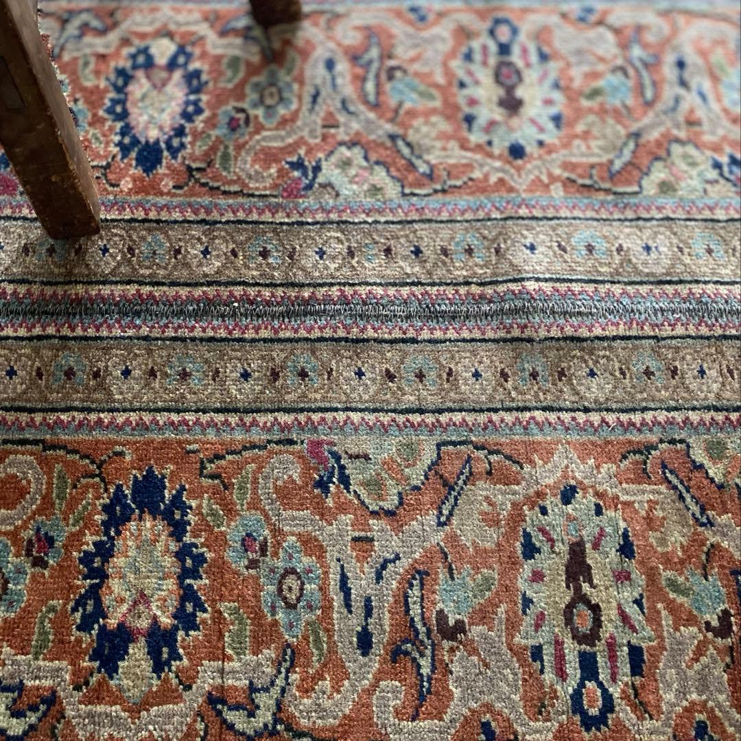 パッチワーク　ヴィンテージラグ　スモールラグ　トルコラグ