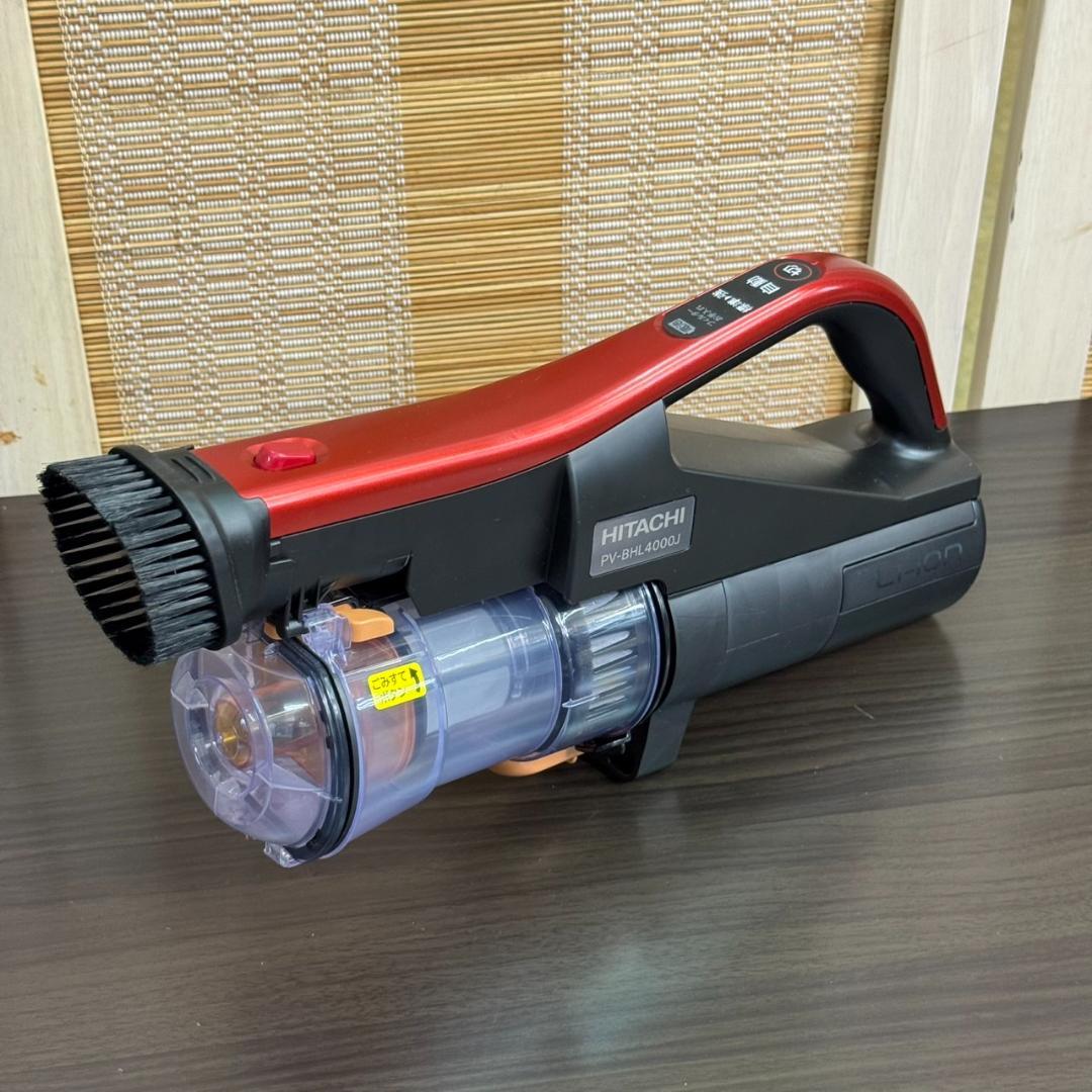 ★美品　日立　コードレスクリーナー　PV-BHL4000J　ブーストサイクロン