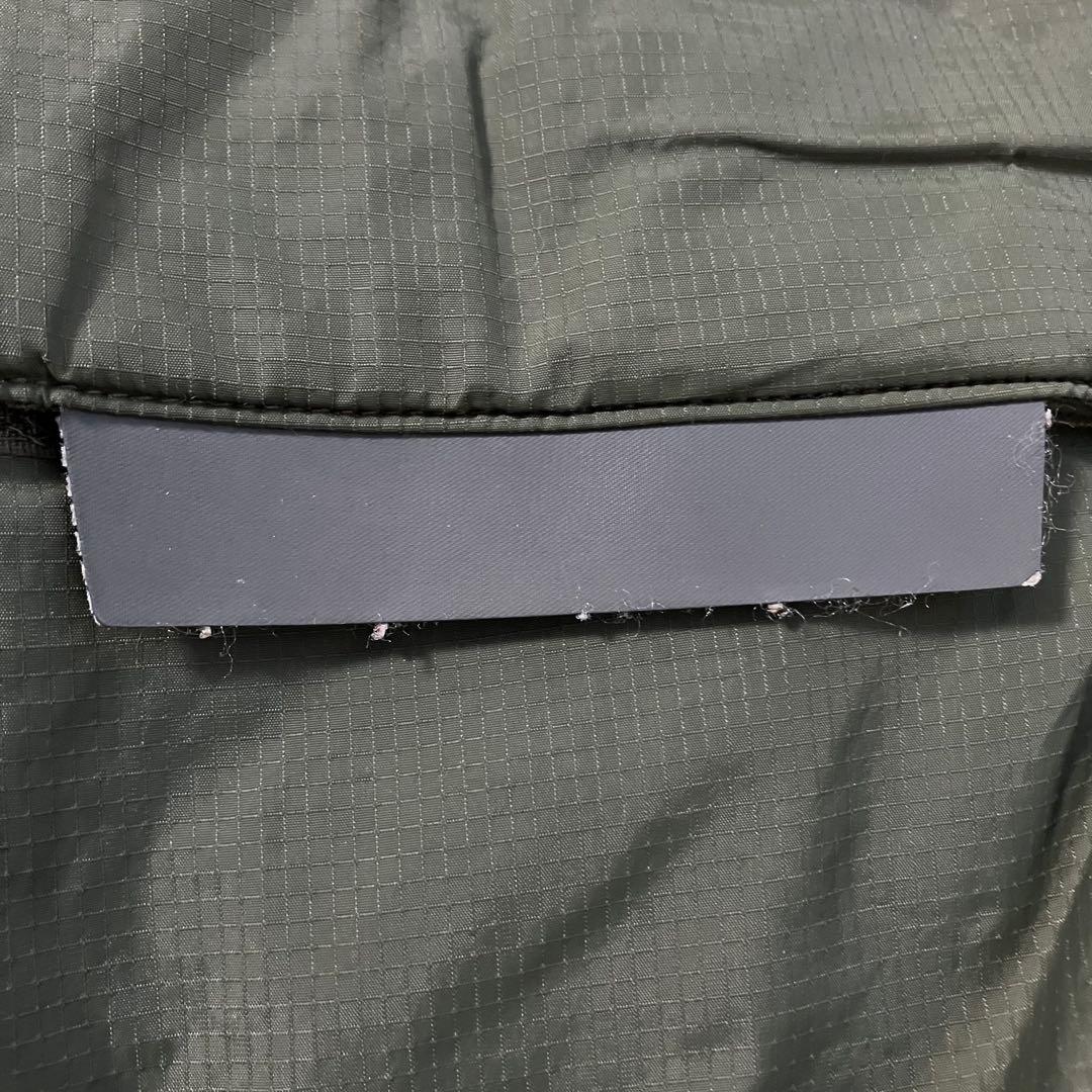 ノースフェイス　７００ＦＰ　ワンポイント刺繍　ダウンジャケット　グリーン　Ｓ