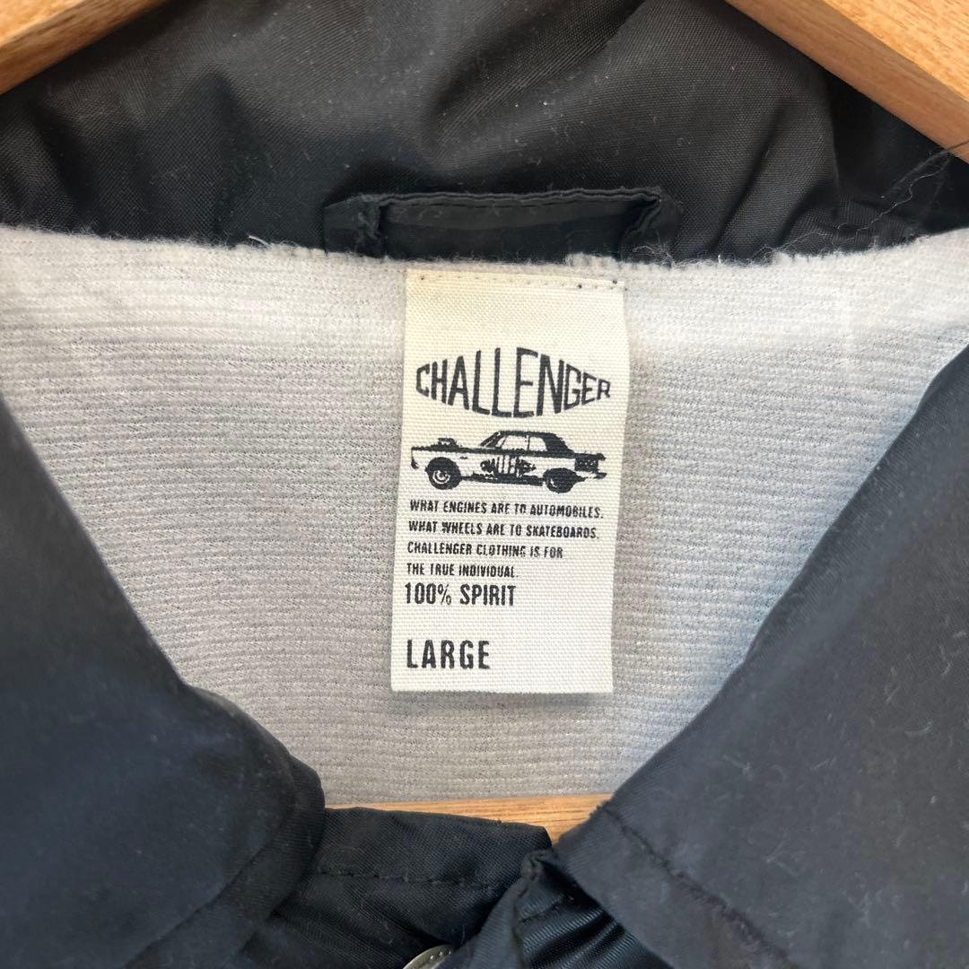 CHALLENGER ブラック コーチジャケット　L