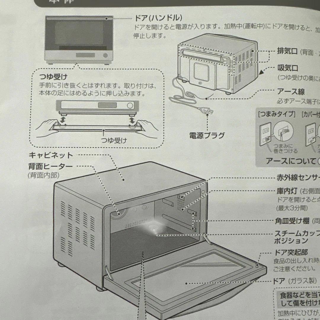 最終值下げジャンク品SHARP オーブンレンジ RE －SS1OD付属品全て付き